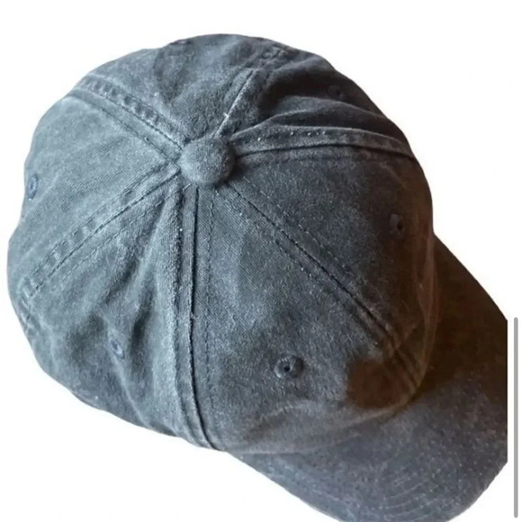 AMERICAN NEEDLE BLANK
“ELSTON WASHED”RAGLAN HAT IN WASHED BLACK SIZE ONE SIZE - Picture 5 of 11